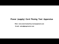 Δοκιμαστικό όργανο εξόγκωσης καλωδίου τροφοδότησης