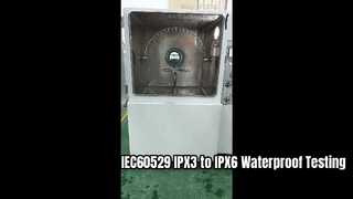 IPX3 έως IPX6 Περιεκτική Αδιάβροχη Δοκιμαστική Θάλαμος
