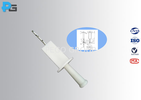 IEC 62196 Compliant Test Finger Probe with 42V Electric Indicator and 80±0.2mm Finger Length