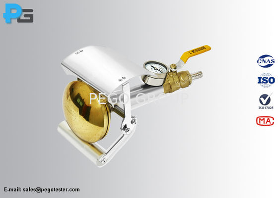 Διάμετρος τρύπας 0,5 mm Αλουμινίου Περσίδας IPX3/IPX4 Έλεγχος προστασίας από εισροή Χειροκίνητη βρύση ψεκασμού IEC60529 ρήτρα 14.2.3/14.2.4