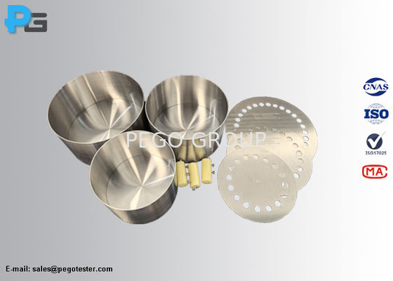 Πρότυπο Μαγειρικά Σκεύη Συμβατά με IEC60350-2 με Βάση από Ανοξείδωτο Χάλυβα AISI430 και Τοίχωμα από AISI304 για Δοκιμές Κατανάλωσης Ενέργειας