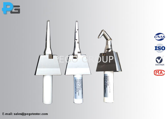 Πρότυπη αρθρωτή ανιχνευτική συσκευή UL858 με δάκτυλο από ανοξείδωτο χάλυβα για δοκιμή προσβασιμότητας και αρθρωτή ανιχνευτική συσκευή δοκιμής