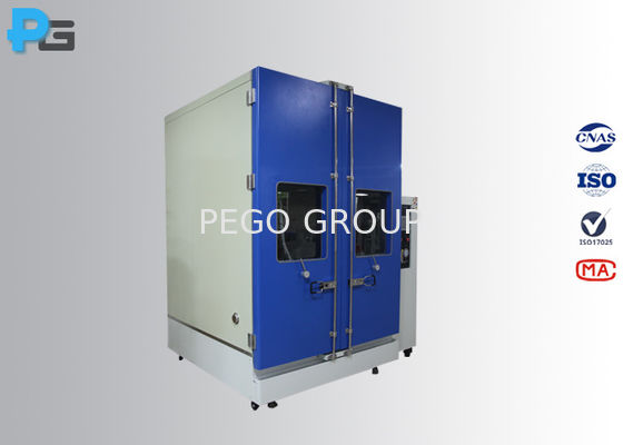 Αίθουσα δοκιμής σκόνης περιβάλλοντος IEC60529 CNAS για τη δοκιμή IP5X IP6X